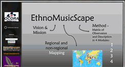 Desktop Screenshot of ethnomusicscape.de